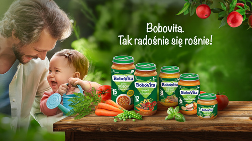 BoboVita Dessert with Apricots Bananas and Apples for Babies after 6th Month 190g