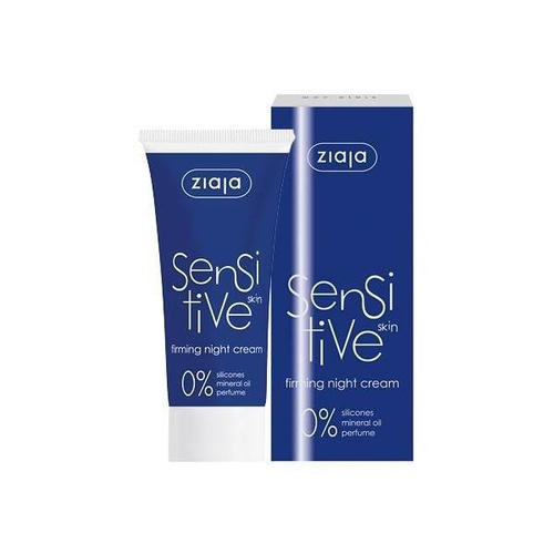 Ziaja Sensitive Firming Night Cream for Dry and Sensitive Skin Vegan 50ml