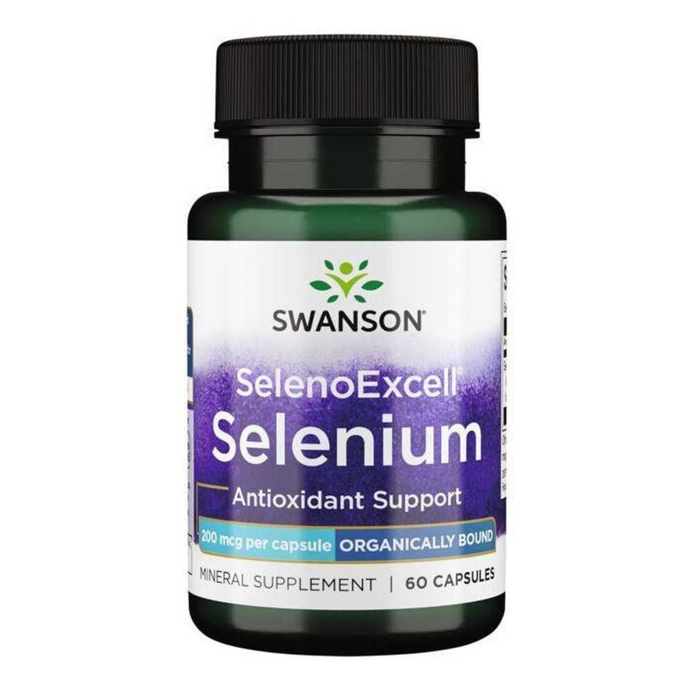 Swanson SelenoExcell Selenium 200mcg Selen 60 Kapsułek