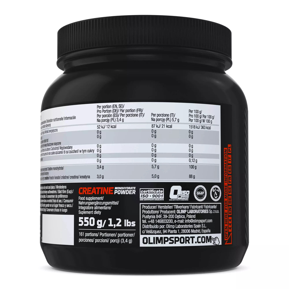 Olimp Creatine Monohydrate Powder 550g