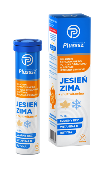 Plusssz Autumn Winter + Multivitamin, effervescent tablets, 20pcs