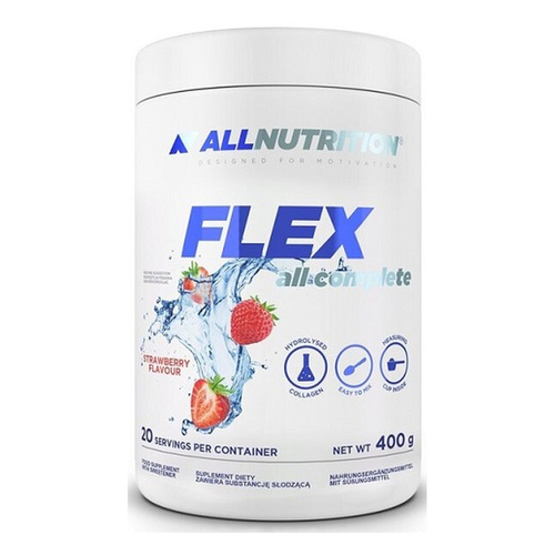Allnutrition Flex All Complete Hydrolyzed Collagen Powder Strawberry 400g