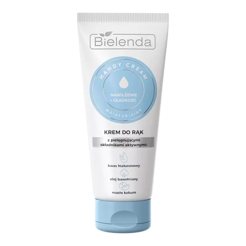 Bielenda Moisturizing Hand Cream with Hyaluronic Acid Cottonseed Oil and Kokum Butter 50ml