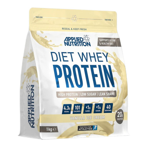 Applied Nutrition Diet Whey Mieszanka Białek Serwatkowych Lody Waniliowe 1000g