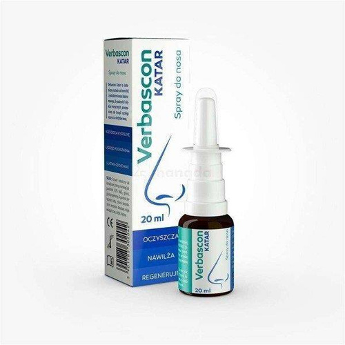 Verbascon Katar Spray Do Nosa 20 ml