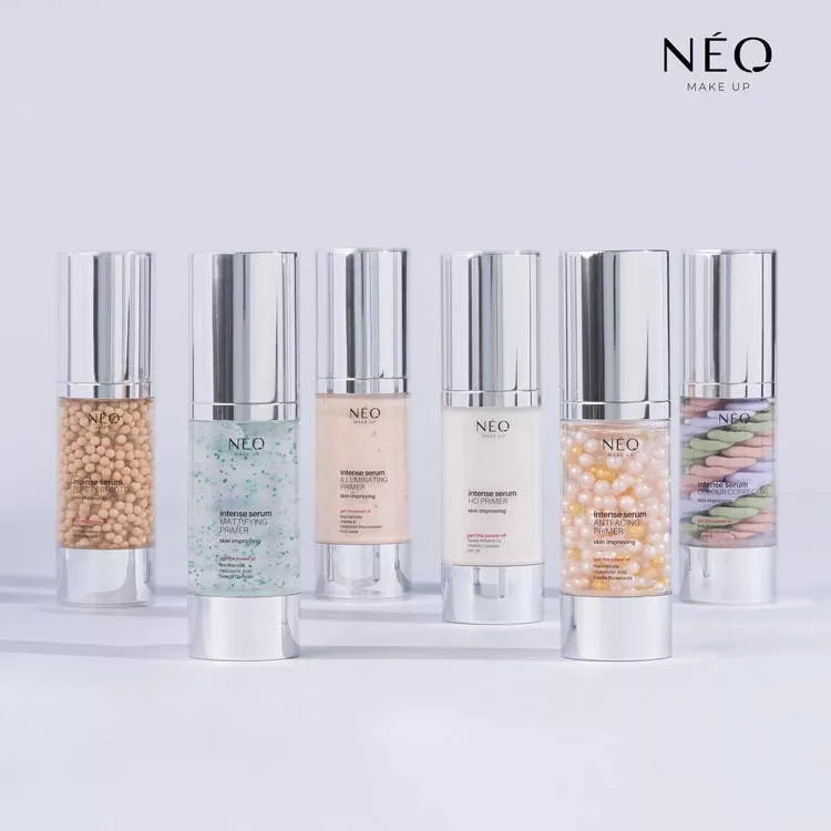 Neo Makeup Intense Serum Rozświetlająco - Nawilżająca Lekka Baza pod Makijaż Glowing Effect 30ml