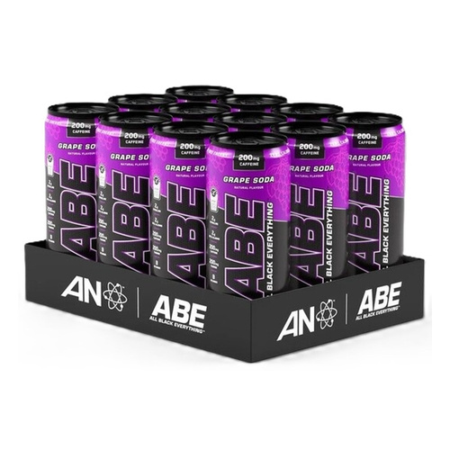 Applied Nutrition ABE Energy + Performance Napój energetyczny, Winogronowa soda 12 x 330ml