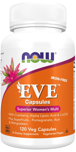 Now Foods Eve Superior Women's Multi Witaminy i Minerały dla Kobiet 120 Kapsułek