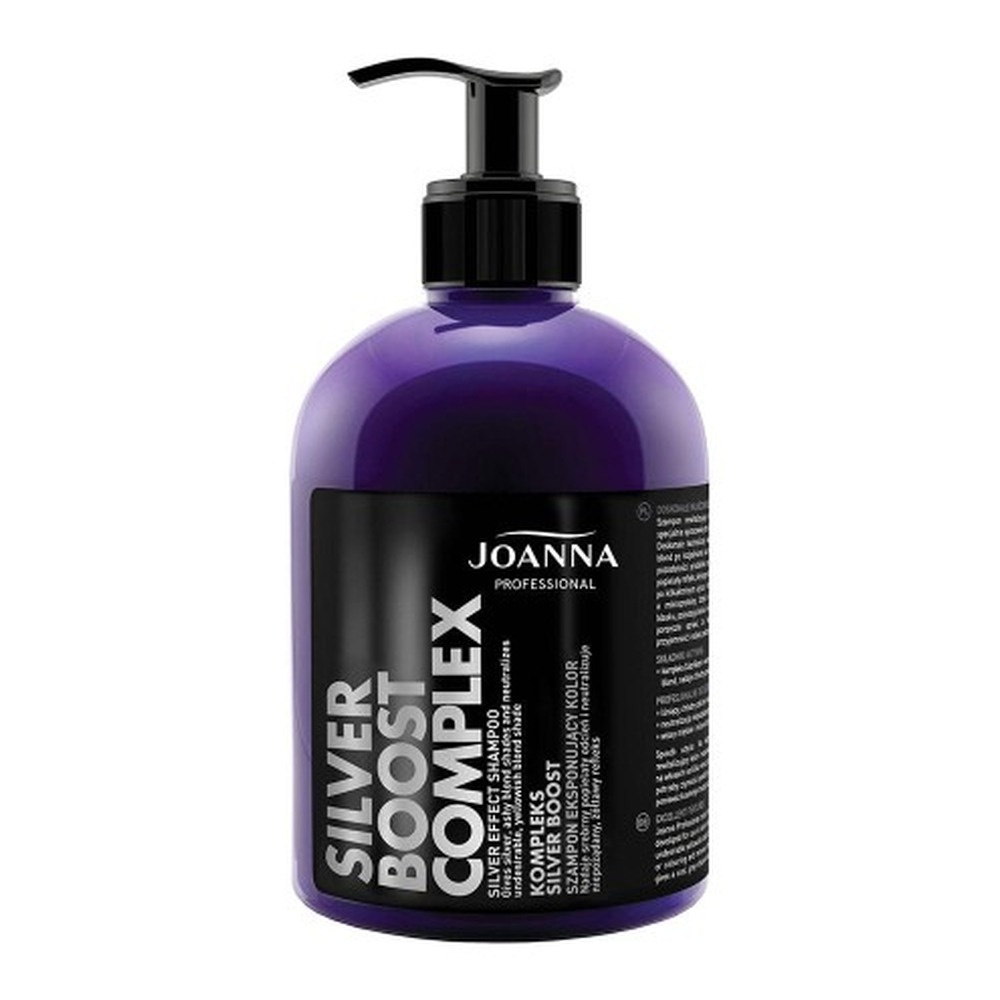 Joanna Professional Silver Boost Complex Szampon Eksponujący Kolor Srebrny 500g