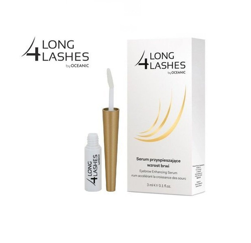 LONG 4 LASHES Serum accelerating the growth of eyebrows, 3ml