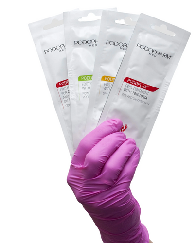 Podopharm Med Podoflex Bogaty Krem Regeneracyjny do Stóp z Lipidami dla Skóry Suchej i Normalnej 10ml
