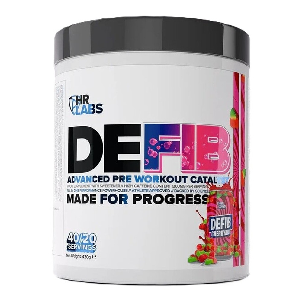 HR Labs Defib Advanced Pre-Workout, Cherryade 420g