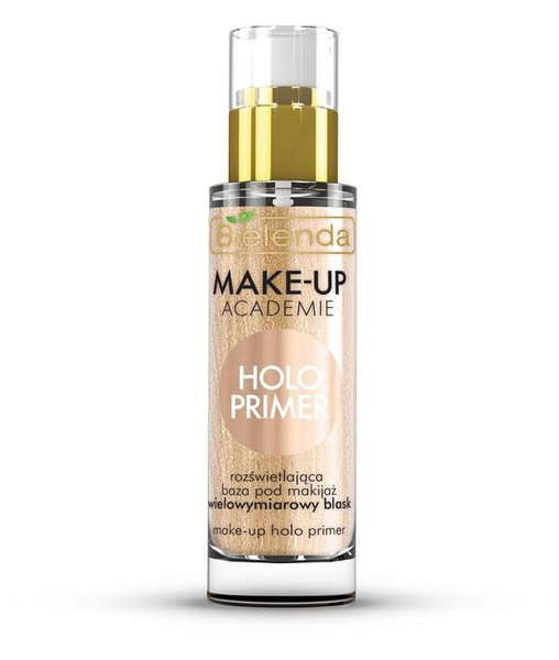 BIELENDA MAKE - Up Academie Holo Primer, Holograficzna Baza Pod Makijaż, 30g