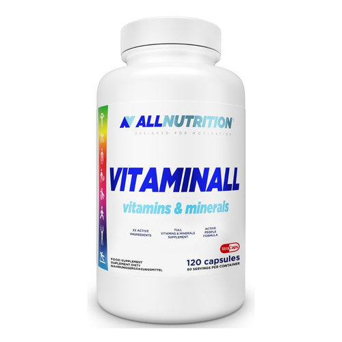 Allnutrition Vitaminall Vitamins & Minerals Multivitamin Complex 120 Capsules