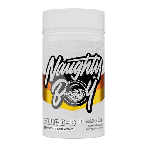 Naughty Boy Gluco-B Dihydroberberine for Glucose Metabolism Support 60 Capsules