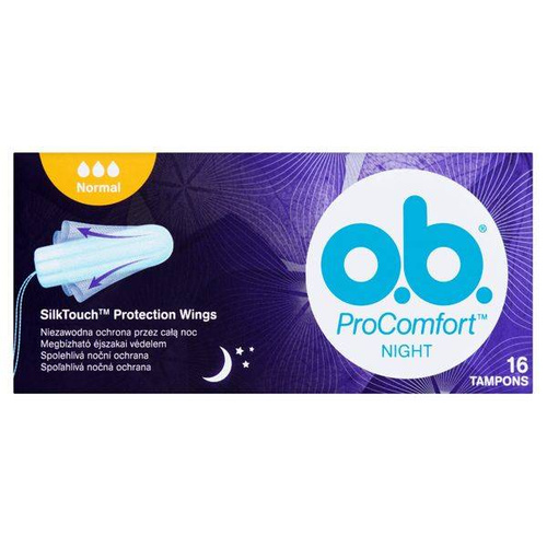 Tampony o.b ProComfort Night, Normal 16szt