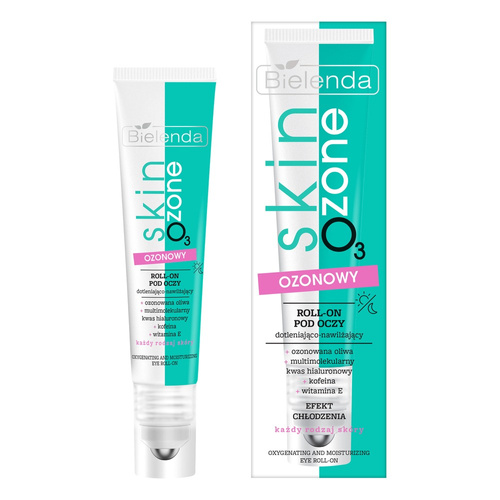 Bielenda Skin O3 Zone Ozone Oxygenating and Moisturizing Ozone Eye Roll-On for All Skin Types 15ml