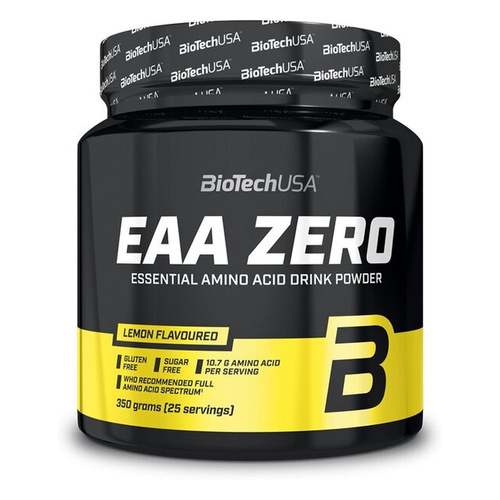 BioTechUSA EAA Zero Essential Amino Acid Powder, Peach Ice Tea 350g