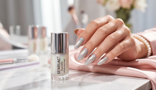 Semilac Classic Hybrid Gel Polish 116 Lacquer Holo Flash 9ml