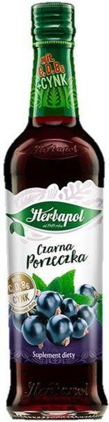 Herbapol Blackcurrant Flavored Syrup 420ml