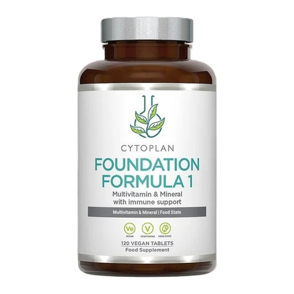 Cytoplan Foundation Formula 1 Multiwitamina i Minerały w Tabletkach 120 Tabletek