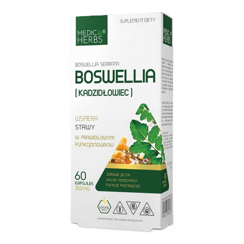 MEDICA HERBS Boswellia (Kadzidłowiec) 350mg, 60 kaps.