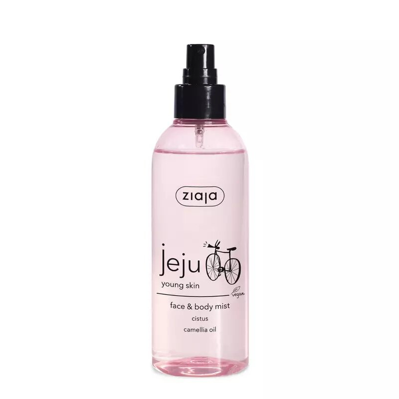 Ziaja Jeju Young Skin Face Body Mist with Mango Coconut Papaya Vegan 200ml