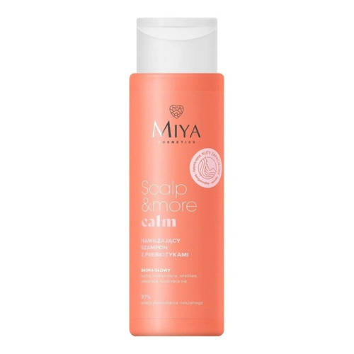 Miya Scalp & More Calm Nawilżający Szampon z Prebiotykami dla Suchej i Podrażnionej Skóry Głowy 300ml