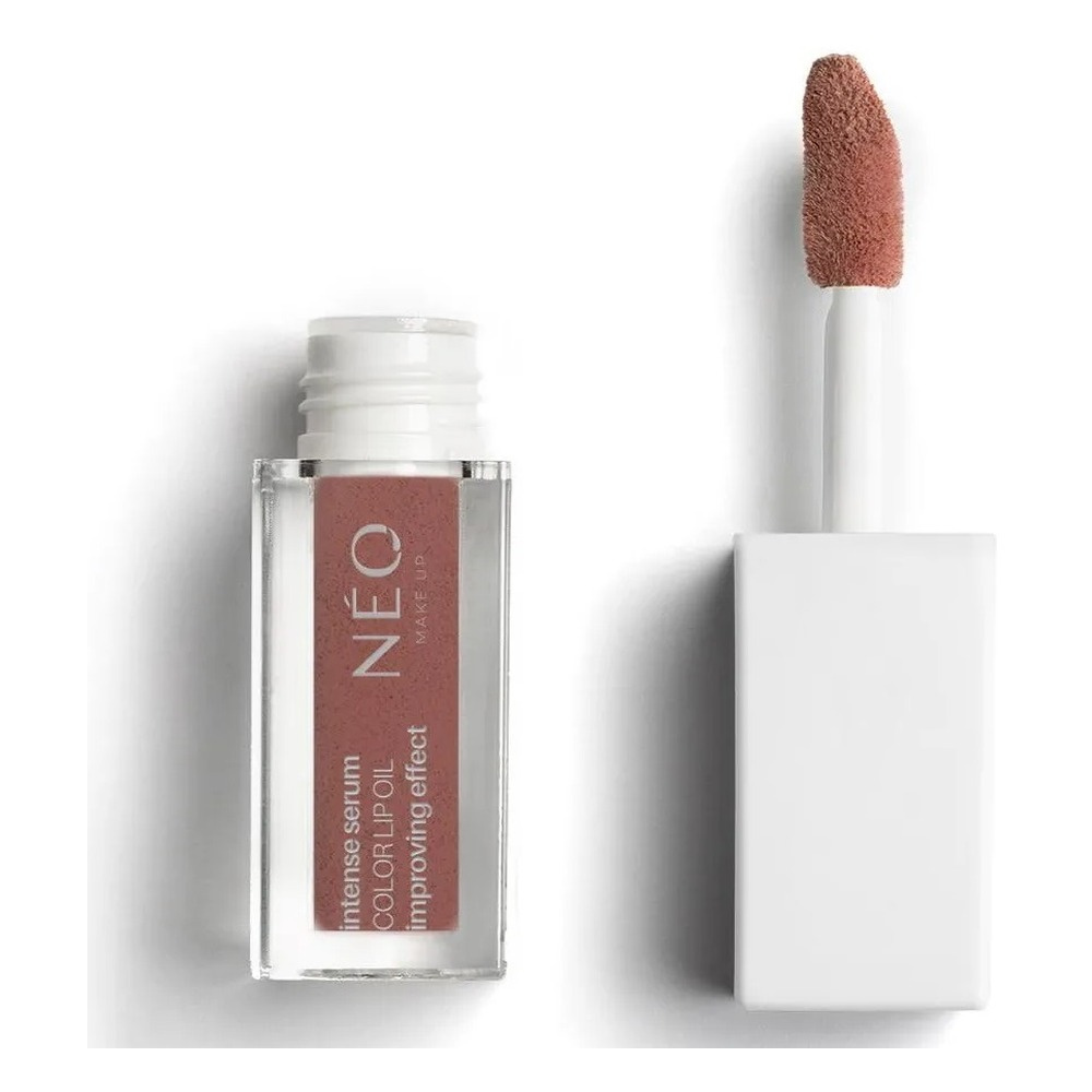Neo Makeup Intense Serum Lip Oil with Color No. 03 Fresh Peach 4.5ml