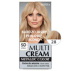 Joanna Multi Cream Color Farba do Włosów z Efektem 5D z Długotrwałym Efektem Nr 28 Bardzo Jasny Perłowy Blond 1 Sztuka