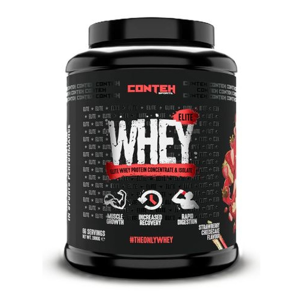 Whey Elite, Strawberry Cheesecake - 1980g