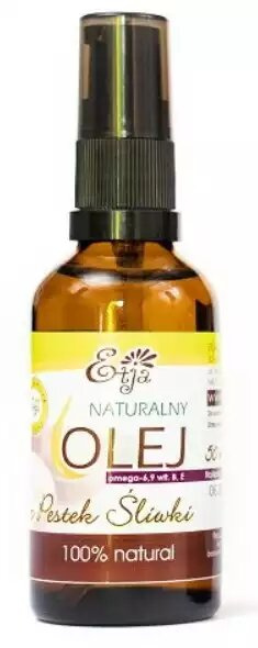 Etja Bio Plum Seed Oil for Sensitive Dry and Mature Skin 50ml Best Before 31.01.26