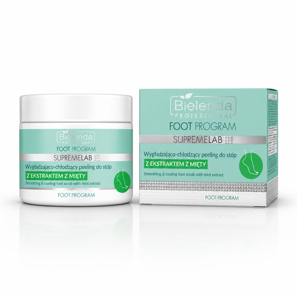 Bielenda Professional Supremelab Chłodzący Cukrowy Żelowy Peeling Do Stóp 200g