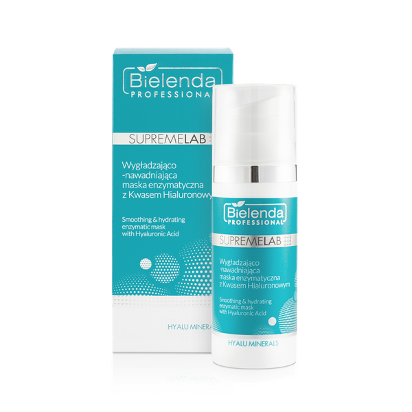 Bielenda SupremeLab Hyalu Minerals Smoothing and Hydrating Enzymatic Mask with Hyaluronic Acid 50ml