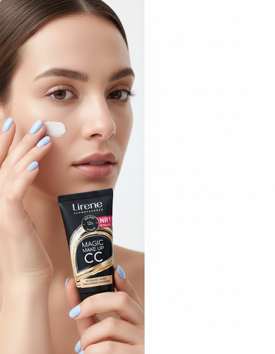 Lirene Magic Make Up CC Nawilżający Krem Koloryzujący 30ml