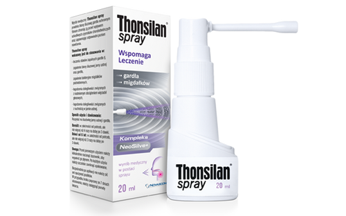 Thonsilan Spray Supports Throat and Tonsil Treatment 20ml