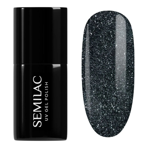 Semilac Black & White Lakier Hybrydowy 096 Starling Night 7ml