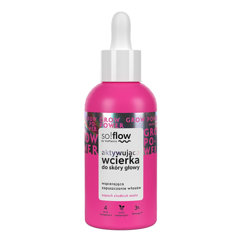 So!Flow Grow Power Aktywująca Wcierka do Skóry Głowy z 3% Baicapil™ 100ml