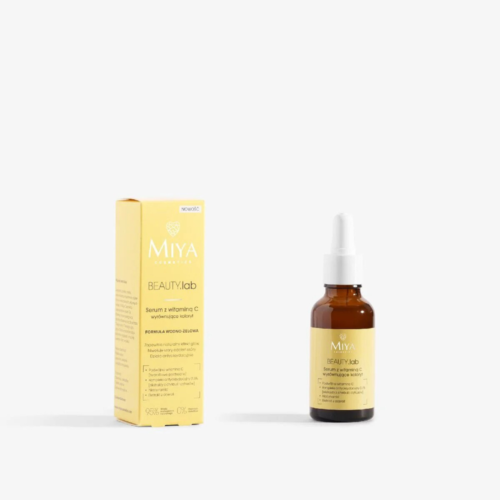 Miya BEAUTY.Lab Serum z Witaminą C Wyrównujące Koloryt 30ml