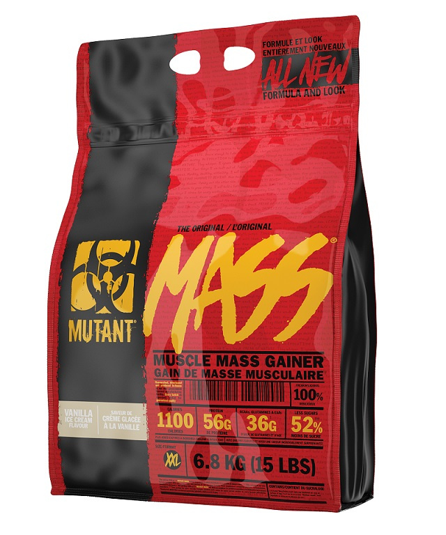 Mutant Mass Carbohydrate-Protein Supplement Vanilla Ice Cream 6800g