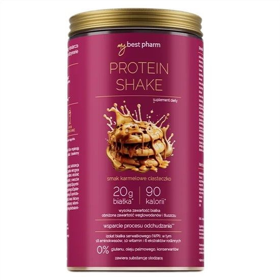 MyBestPharm Protein Shake Karmelowe Ciasteczko 450g