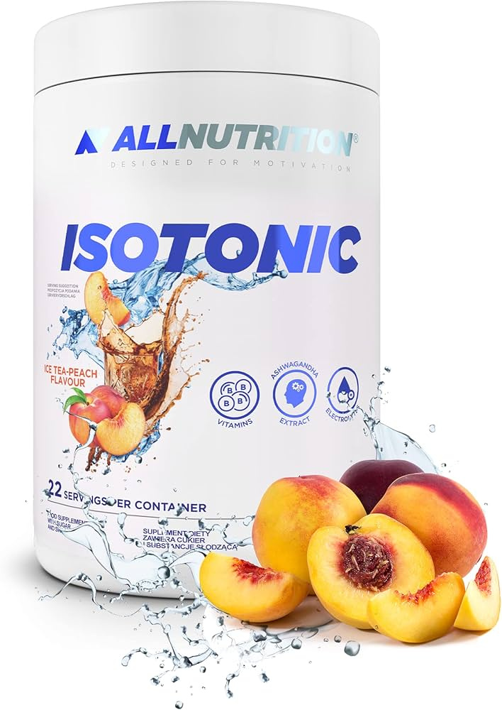 Allnutrition Isotonic w Proszku Ice Tea Peach 700g