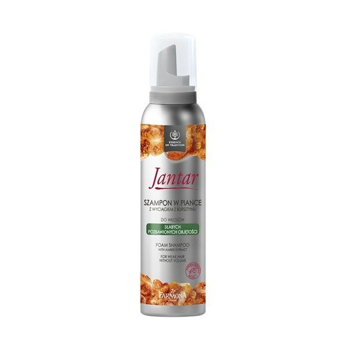 FARMONA JANTAR Ultra Delicate Foam Shampoo For Weak Hair Without Volume 180ml best before 05.2021
