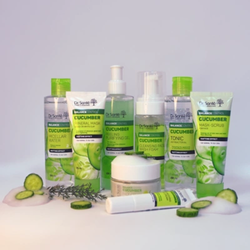 Dr.Sante Cucumber Balance Control Normalizujące Mleczko do Demakijażu 200ml