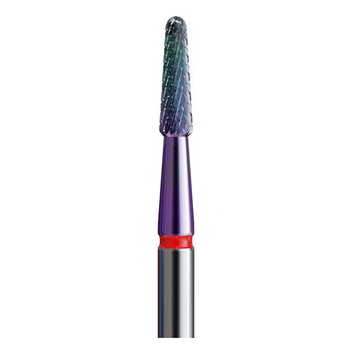 IQ Nails Tungsten Carbide Nail Drill Bit Rounded Cone Fine Crosscut 2.3mm KMN Coating 198XF HP.023 1 Piece