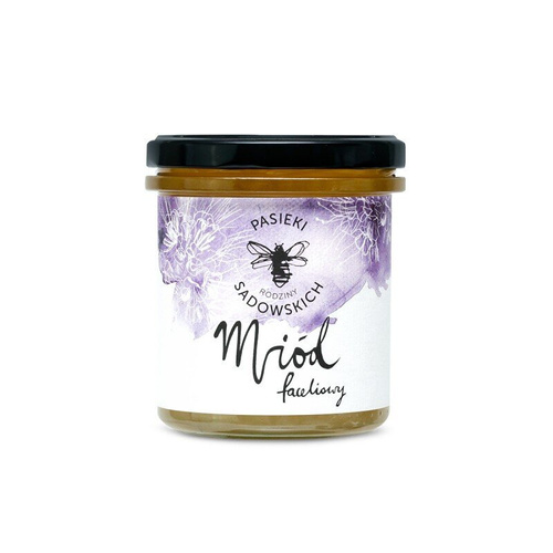 Pasieki Sadowskich Miód Faceliowy 450g