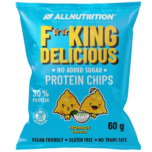 Allnutrition Fitking Delicious Protein Chips Cheese Flavoured 60g