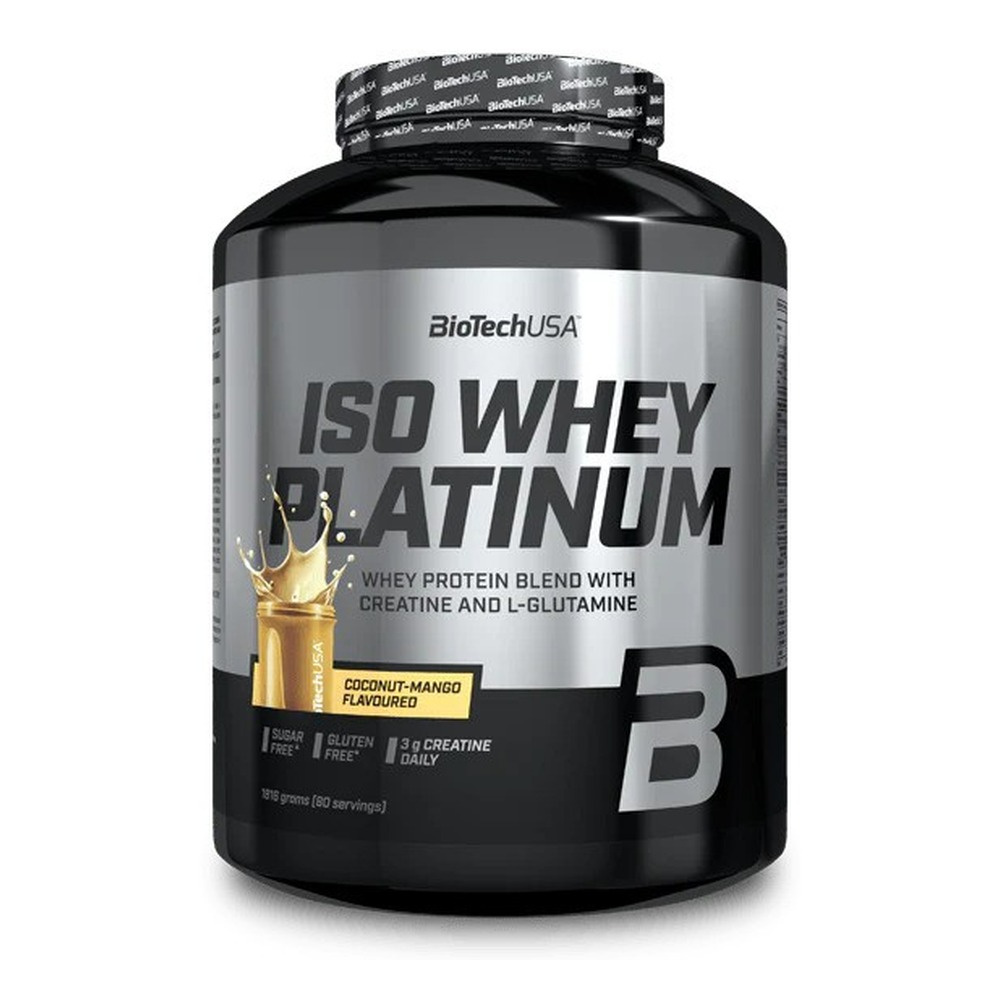 BioTechUSA Iso Whey Platinum Whey Protein Blend Coconut-Mango 1816g