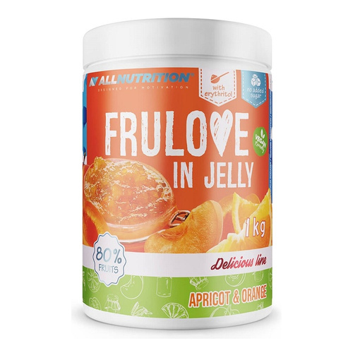 Allnutrition Frulove In Jelly Apricot and Orange Sugar-Free Fruit Spread 1000g