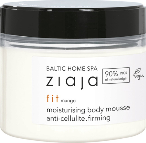 Ziaja Baltic Home Spa Fit Nawilżający Mus Ujędrniający do Ciała o Zapachu Mango Vegan 300ml Best Before 31.07.26